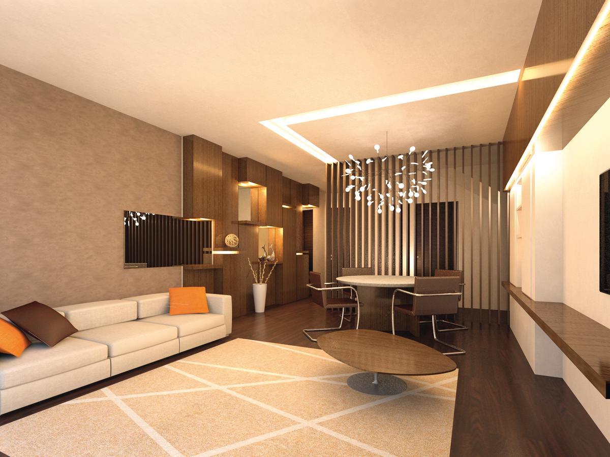 モーベンピック ホテル デュ ラック チュニス エクステリア 写真 3D interior rendering